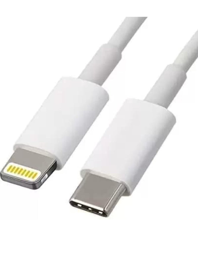 Generic - USB Type C To Lightning Data Charging Cable White - Image 1
