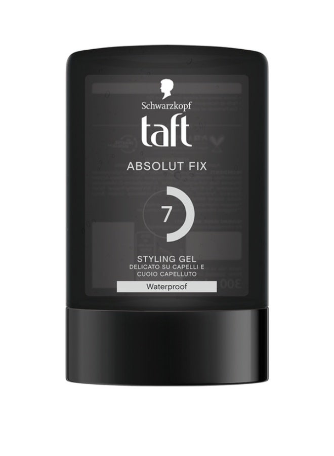 TAFT ABSOLUTE FIX STYLING GEL WATERPROOF 300 ML