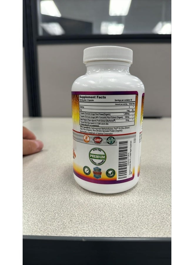 FRESH HEALTHCARE Turmeric Curcumin Max Potency, 1950mg - Image 2