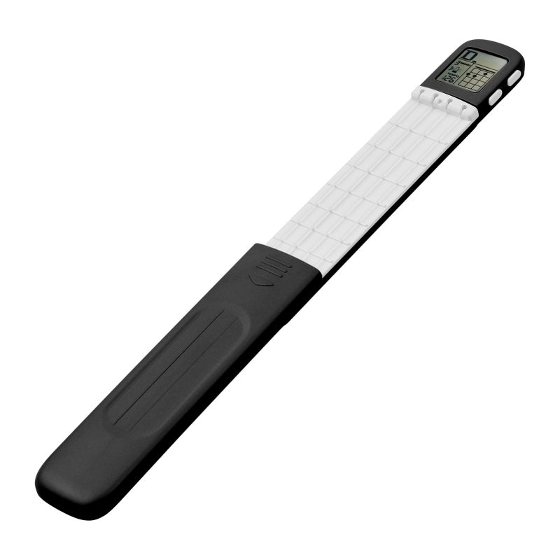 Portable Ukulele Chord Trainer Uke Fingering Practice Tool with 360° Rotatable Chords Chart Screen for Ukelele Beginners - Image 1