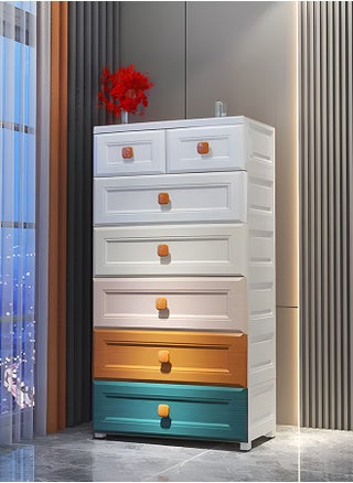Chest of Drawers 6 Layers Plastic Drawer Storage Cabinet Household Storage Box with Drawers - pzsku/Z76CE00A4AD46B99C2B0DZ/45/_/1718093253/5a90c045-fbdc-4772-a6d5-f94e584221d4