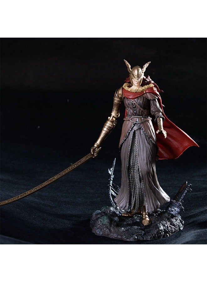 عام تمثال شخصية Malenia من لعبة Elden Ring، بارتفاع 24 سم / 9.4 بوصة، مصنوع من PVC، مناسب لمحبي لعبة Elden Ring. - Image 3