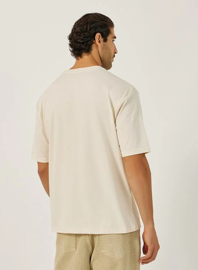 Styli Animation Graphic Print Oversized T-Shirt