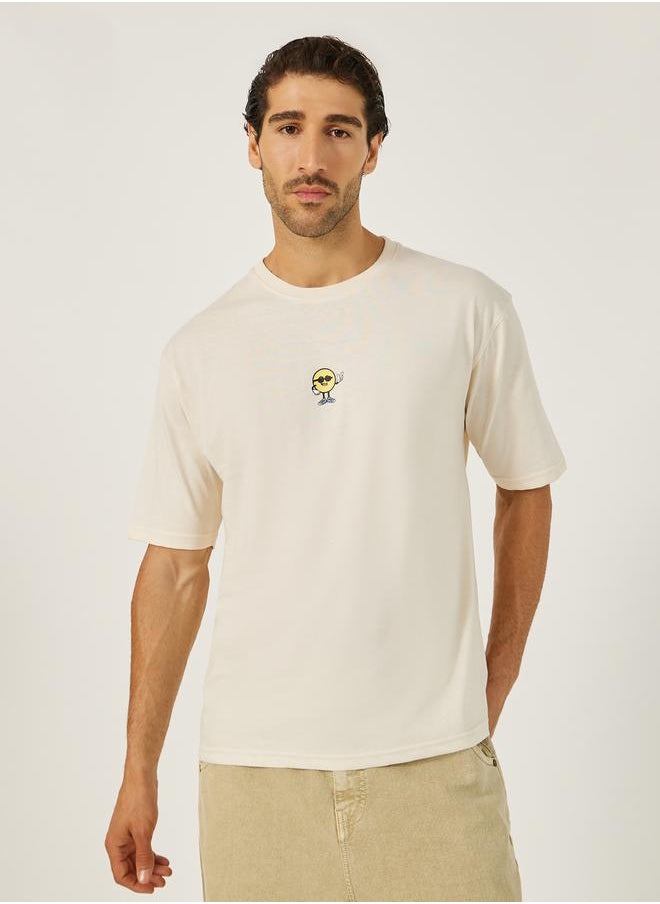 Styli - Animation Graphic Print Oversized T-Shirt - Image 1