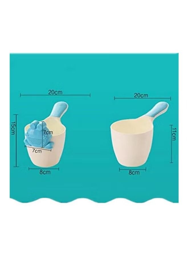 ORiTi Bear Shaped Leakproof, Comfortably Secure Baby Bath Washing Hair Shower Cap - Image 2