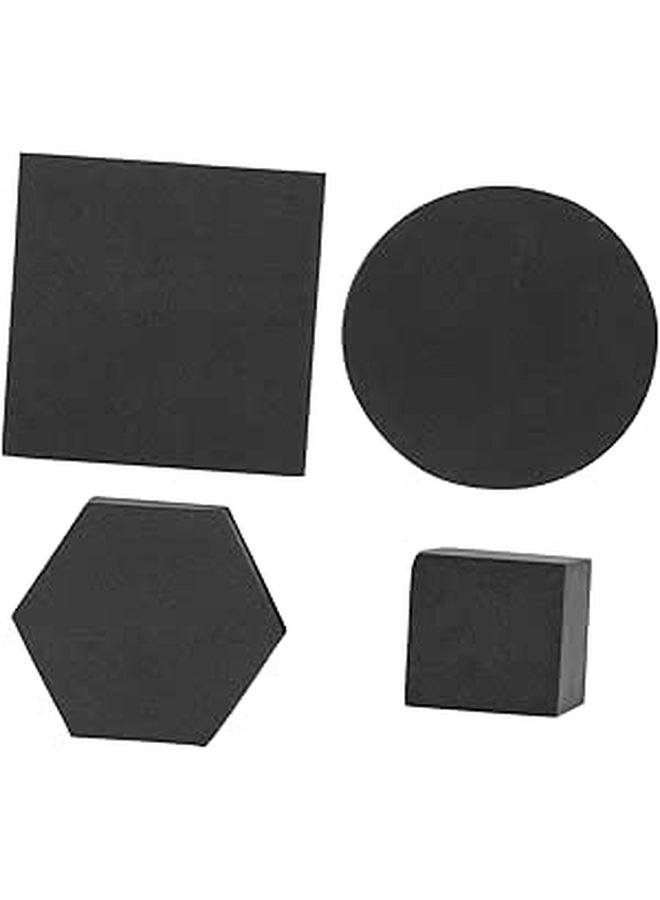 4pcs Geometric Foam Cube Photo Props Lightweight Photography Background For Jewelry Cosmetics Crafts Portable Decorative Props For Stunning Product Shots - Image 1