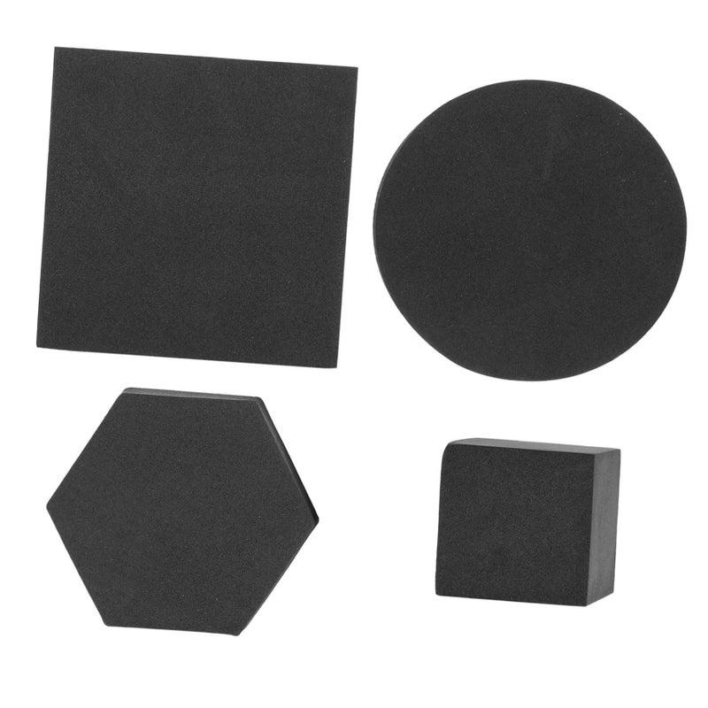 4pcs Geometric Foam Cube Photo Props Lightweight Photography Background For Jewelry Cosmetics Crafts Portable Decorative Props For Stunning Product Shots - Image 2