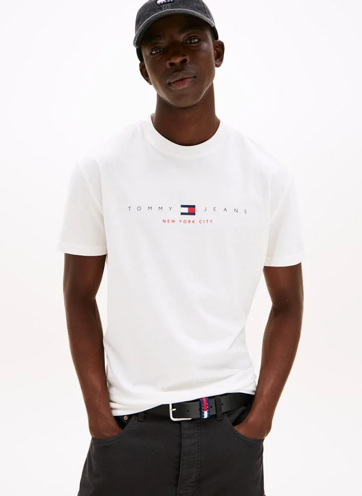 تومي جينز Americana Regular Fit Short Sleeve T-Shirt
