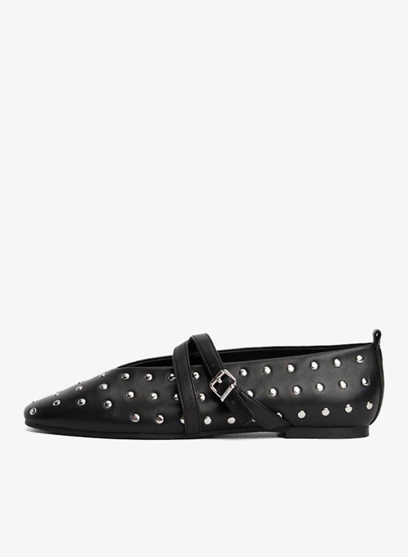 TOMMY JEANS Maryjane Studded Ballerina - Image 3