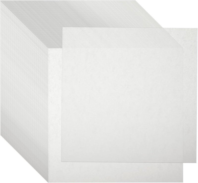 Juvale Juvale 500 Pack Wax Paper Sheets PreCut Square Liners for Food Bakery Deli 6x6 in White  - Image 1