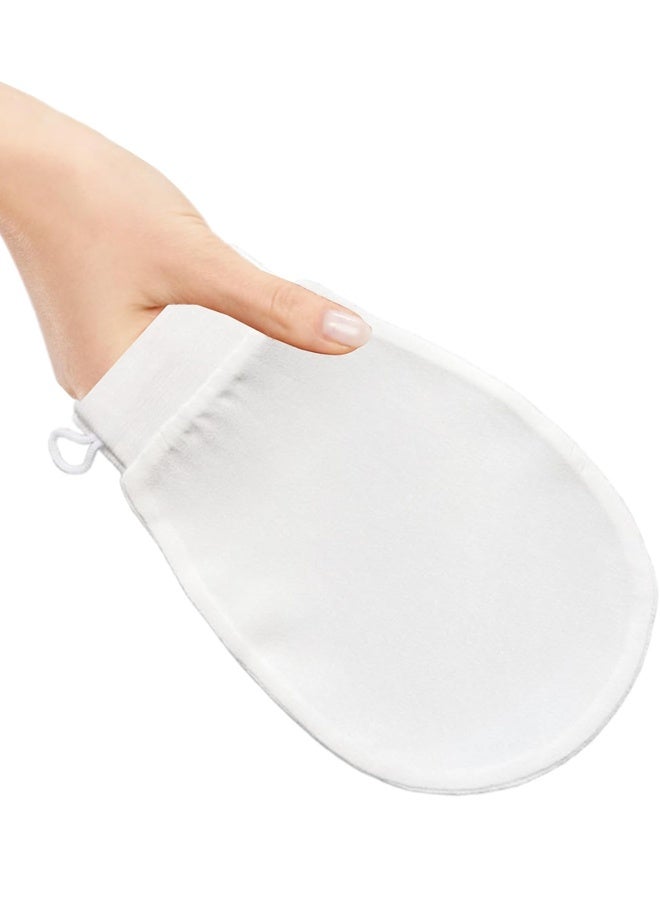 100% Silk Exfoliating Glove Body Scrub for Bath Shower Spa Hand Exfoliator Gloves, Dead Skin Cell Remover, Plant Based Deep Exfoliation Scrubber - Image 1