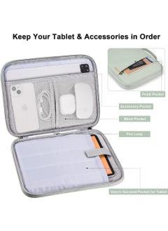 Rock Pow 10-11 inch Tablet Sleeve Case for iPad (A16) 11th 11inch 2025/iPad 10th 10.9 2022 and Air 11 inch M3/M2 2025/2024/10.9 inch/| 11 inch iPad Pro | 10.2 inch iPad | 10.9 inch iPad Air 5 4 | 10.5" iPad Pro | iPad Air 3 2 | 9.7" iPad | Galaxy Tab A8 10.5 and A9 Plus 11inch/S9 11inch/S9FE 10.9 inch Protective Bag for 10inch and 11inch  - Image 3