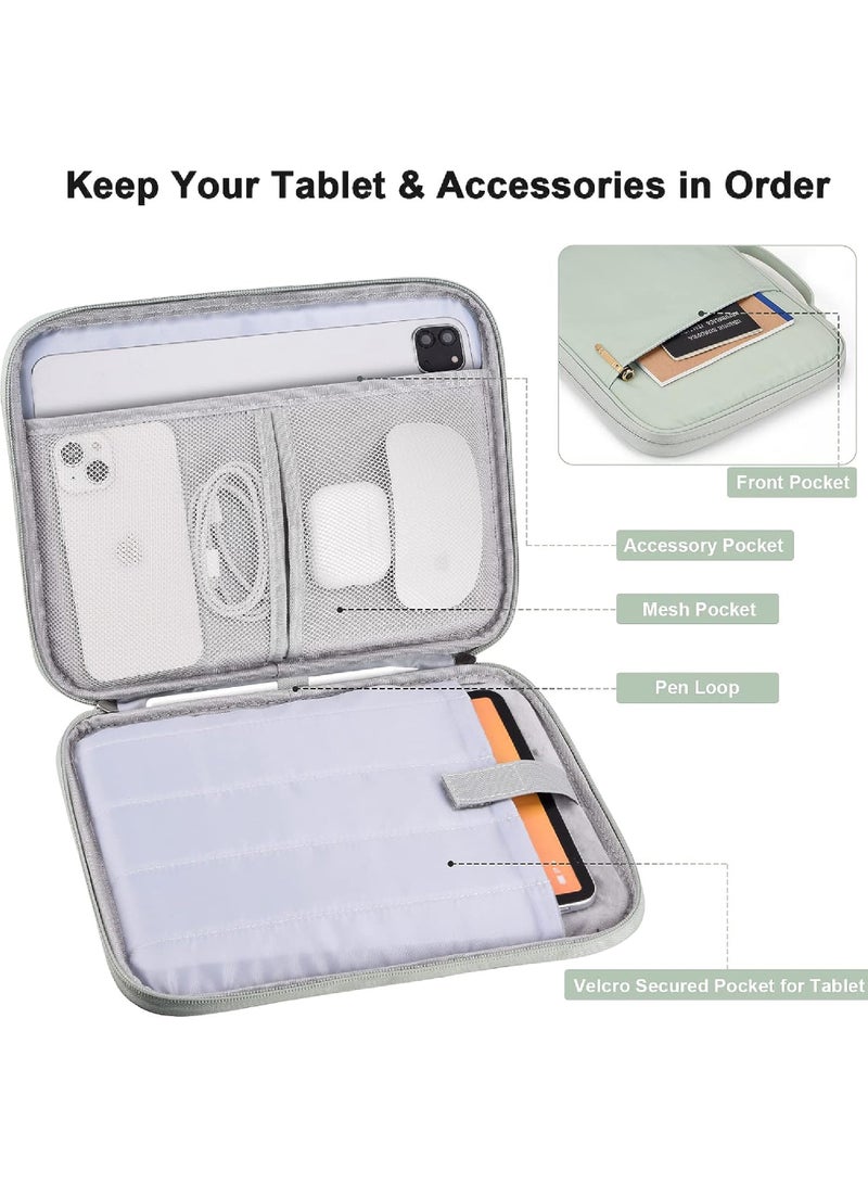 Rock Pow 10-11 inch Tablet Sleeve Case for iPad (A16) 11th 11inch 2025/iPad 10th 10.9 2022 and Air 11 inch M3/M2 2025/2024/10.9 inch/| 11 inch iPad Pro | 10.2 inch iPad | 10.9 inch iPad Air 5 4 | 10.5" iPad Pro | iPad Air 3 2 | 9.7" iPad | Galaxy Tab A8 10.5 and A9 Plus 11inch/S9 11inch/S9FE 10.9 inch Protective Bag for 10inch and 11inch  - Image 3