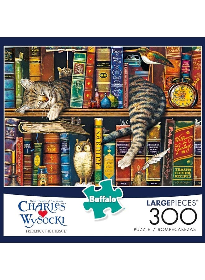 Buffalo Games - Charles Wysocki - Frederick the Literate - 300 LARGE Piece Jigsaw Puzzle - Image 5
