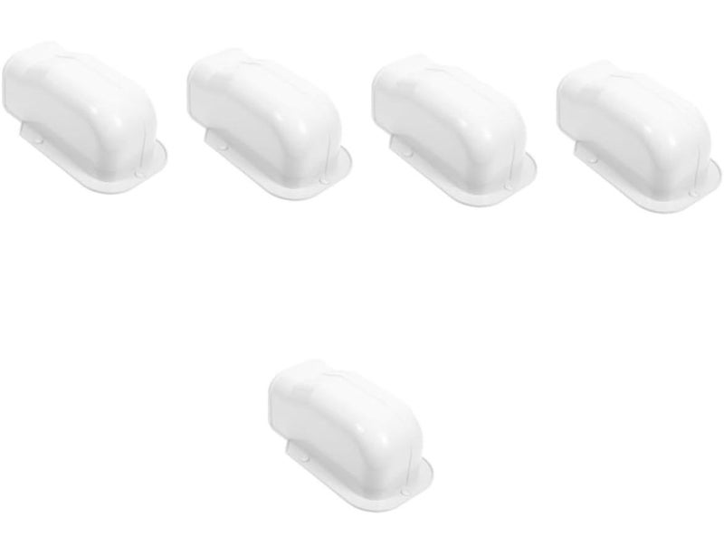 5 Pcs Air Conditioner Tubing Decorative Cover Weather Resistant Wall Sleeve - Image 1