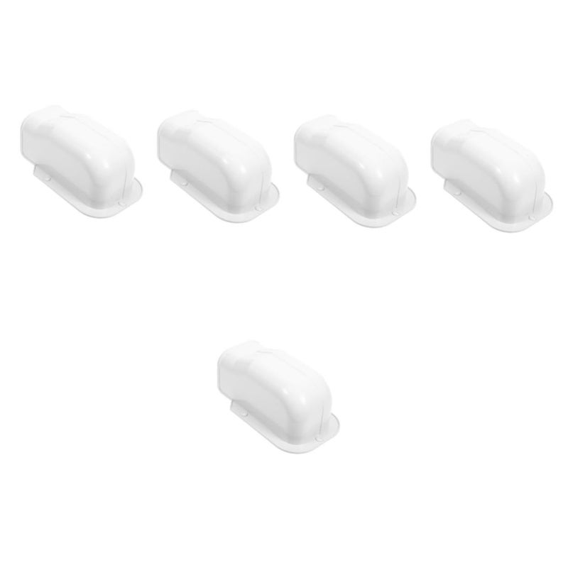5 Pcs Air Conditioner Tubing Decorative Cover Weather Resistant Wall Sleeve - Image 2