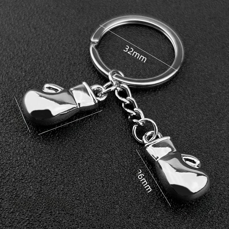 Boxing Glove Keychain Custom Fitness Gym Gift X-1670 double boxing