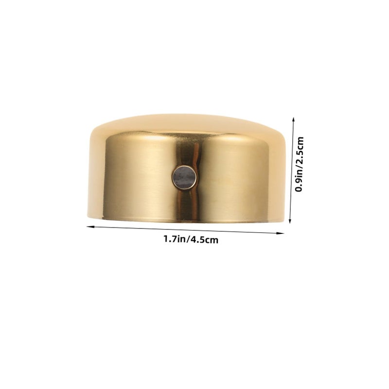 2Pcs Stainless Steel Outdoor Stair Handrail Sealing Caps Easy Installation - Image 3