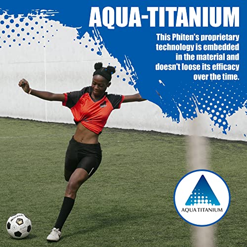 Phiten Titanium 6.75" Duo Bracelet - White/Black - Image 4