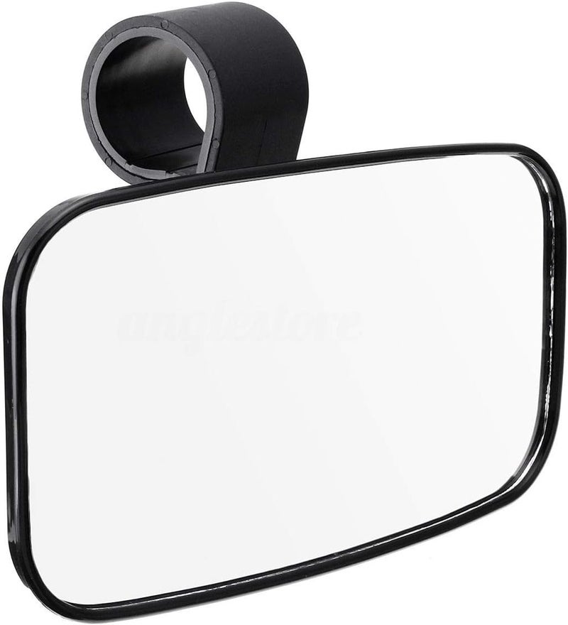 SPAUTO UTV Rear View Mirror - High Impact ABS Housing and Multi Clamps with Shatter-Proof Tempered Glass Mirror for Polaris Ranger, RZR, Rhino, Honda Offroad Center Mirrors - Image 1