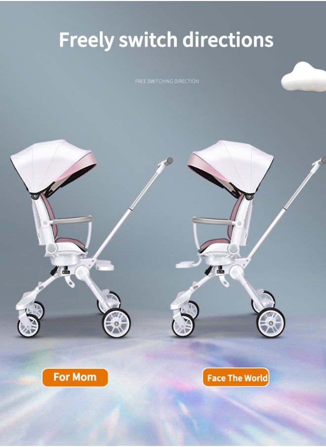 MaBaby Two Way Fast Folding Stroller With Breathable Cushion  - Image 4