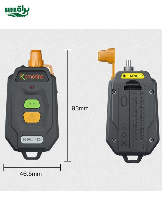 BURAQ Komshine 20-25km Mini Optical Fiber Breakpoint Positioning Test Red Light Pen, Specification: KFL-Q-30MW - Image 2