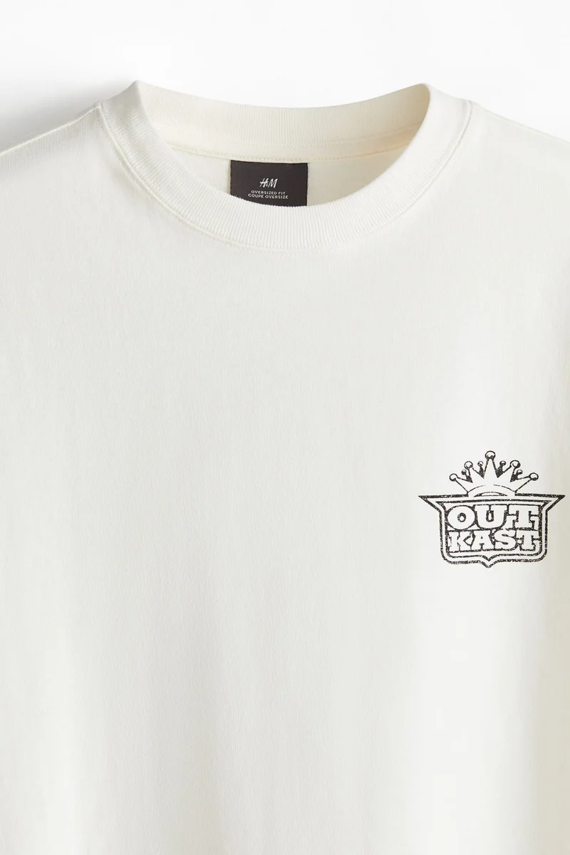 H&M Oversized Fit T-Shirt