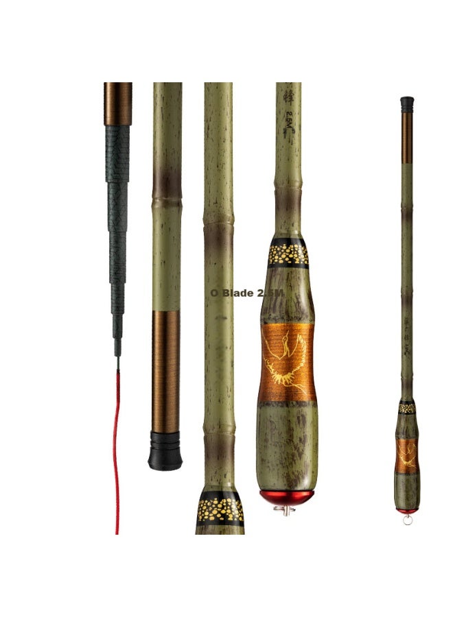 Turbulent Waves Surfing Wave 2.5M Ultra Short Section Kids Fishing Rod Hand Rod Portable Stream Rod Super Light Super Hard Wild Fishing Rod Fishing Pole - Image 4