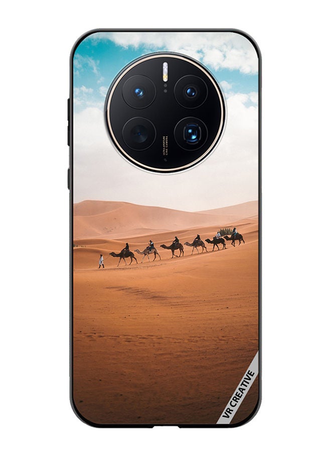 VR CREATIVE Protective Case Cover For Huawei Mate 50 Pro Camel In Desert Design Multicolour - Image 1
