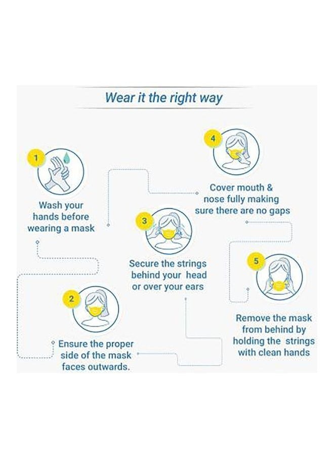 NIBEMINENT - Pack Of 20 - Surgical N95 Face Mask - Image 1