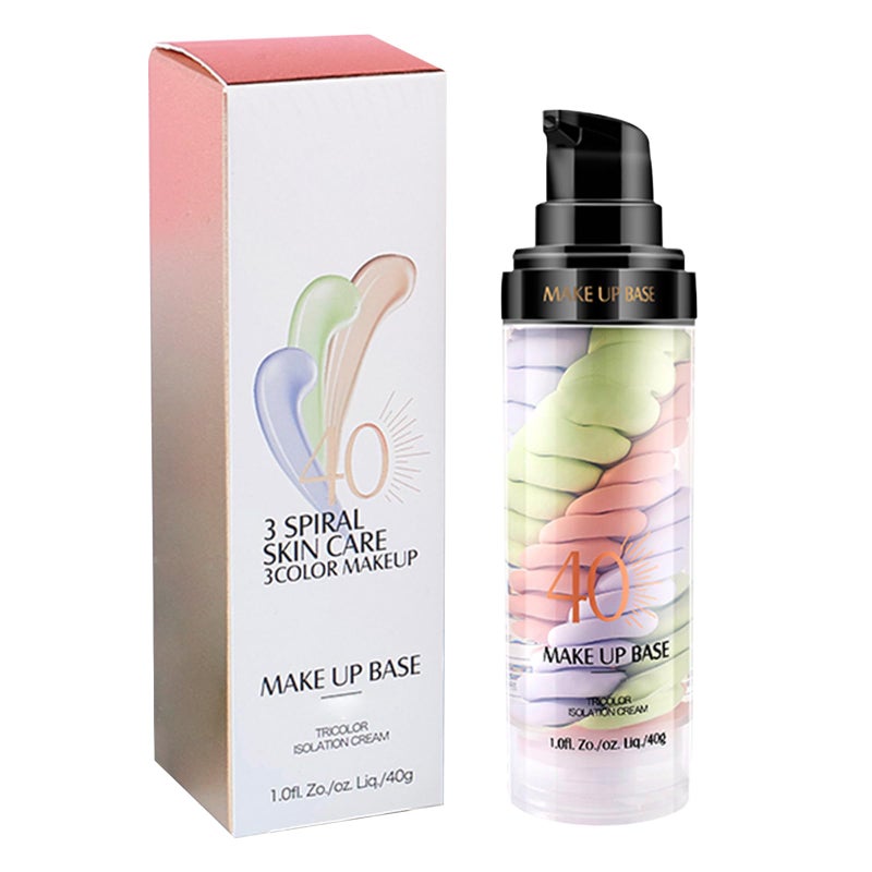 TBTFW 3 In 1 Primer for Face Before Makeup One Step Color Corrector Oil Control Waterproof SweatProof Suitable for All Skin Types - Image 2