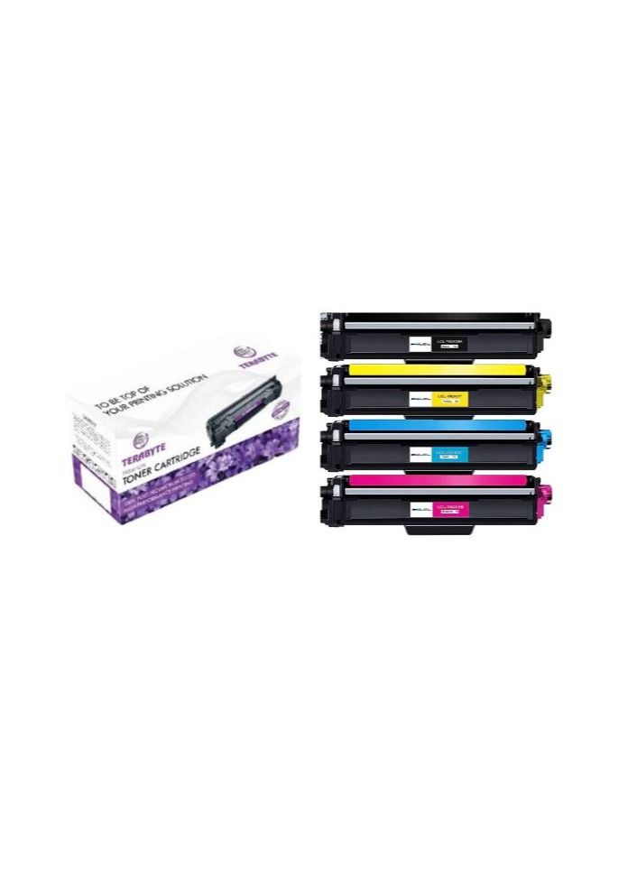 Terabyte 26A (CE310A) Multicolours Compatible Toner Pack of 4