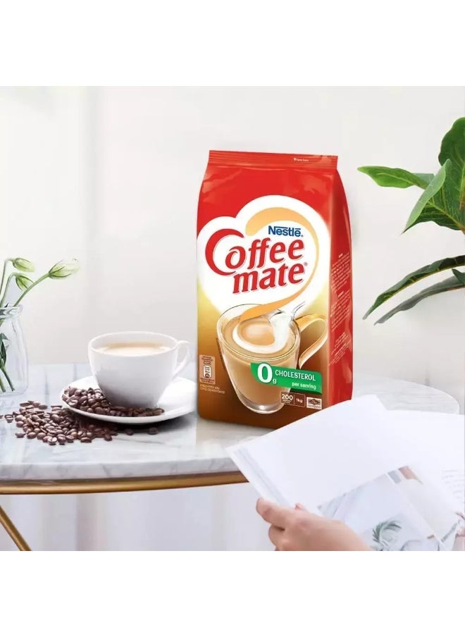 Nestle Nestle Coffee Mate Coffee Creamer Powder Zero grams of  Cholesterol- 1kg  - Image 2