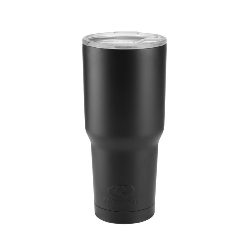 موسي أوك Mossy Oak 30oz من الفولاذ المقاوم للصدأ معزول Tumbler 1 Count (حزمة 1) أسود - Image 1