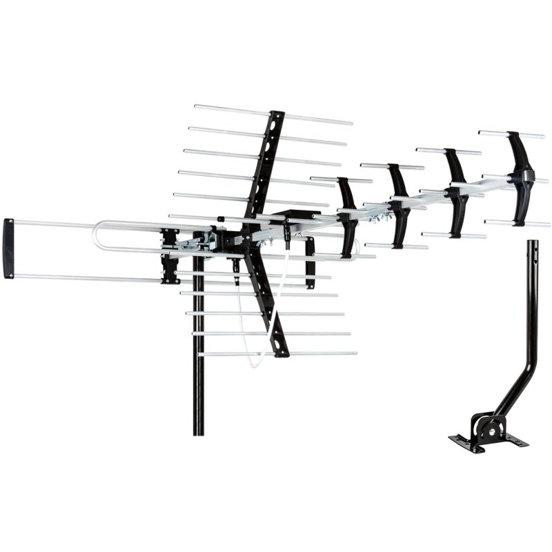 Five Star Outdoor HDTV Antenna up to 200 Mile Long Range, Attic or Roof Mount TV Antenna, Long Range Digital OTA Antennaï¼ŒATSC 3.0 Ready for 4K 1080P VHF UHF with Mounting Pole - Image 1