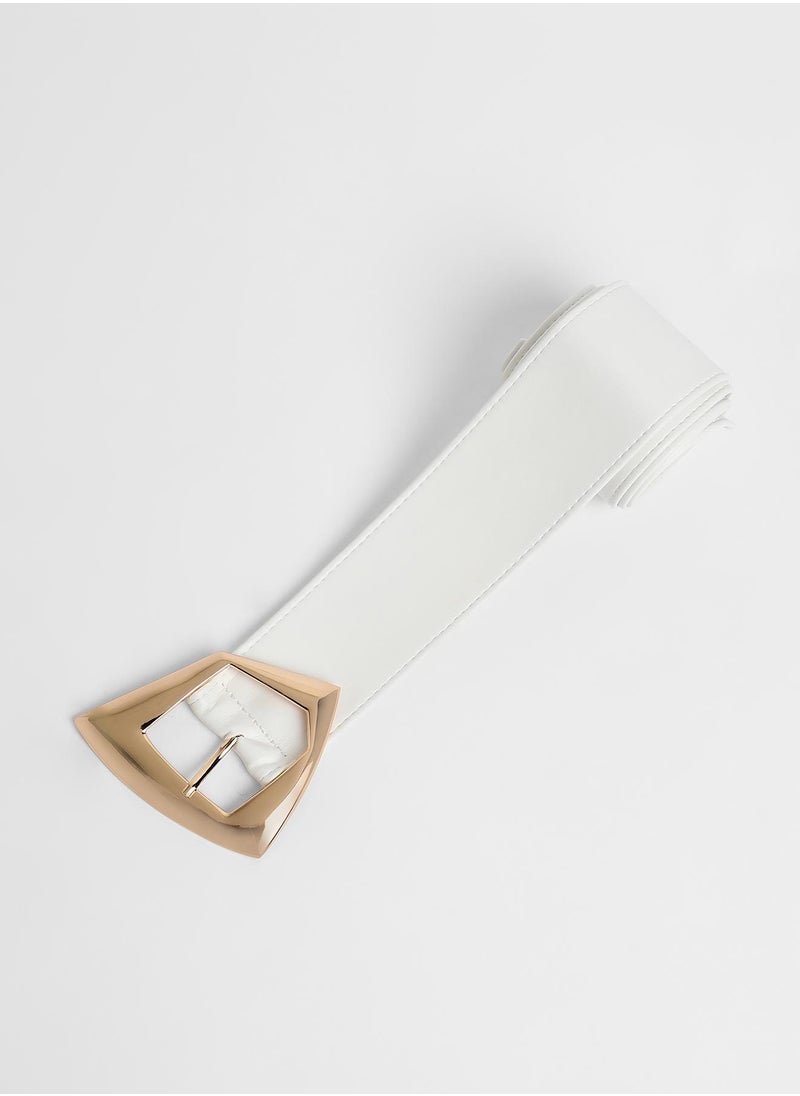 Haute Sauce Casual Belt with Buckle Detail  - Image 1
