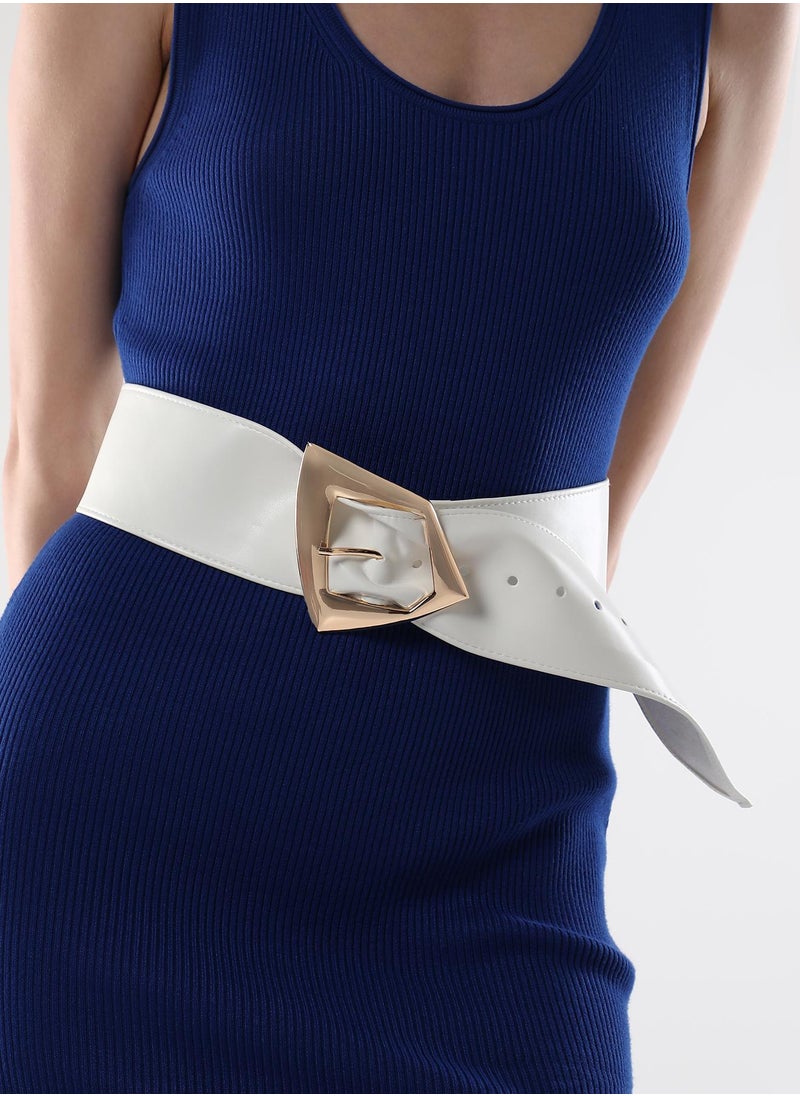 Haute Sauce Casual Belt with Buckle Detail  - Image 3