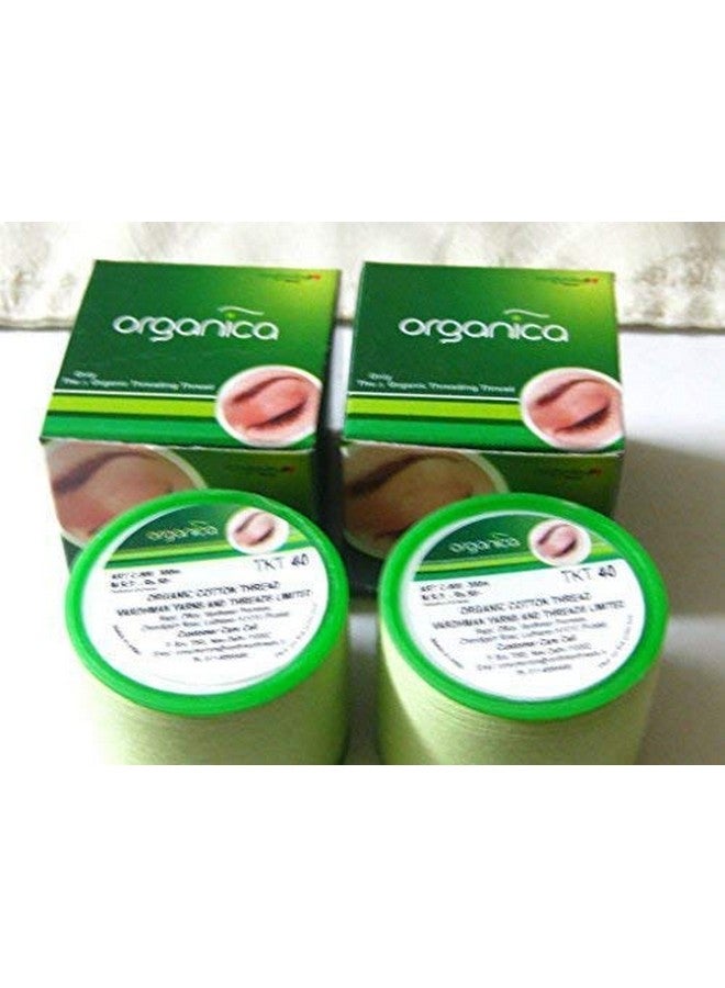 JEFFY Vardhman Eyebrows Organica Eyebrow Facial Hair Remover Cotton Threading Threads (C-900) Set Of 4 - Image 1