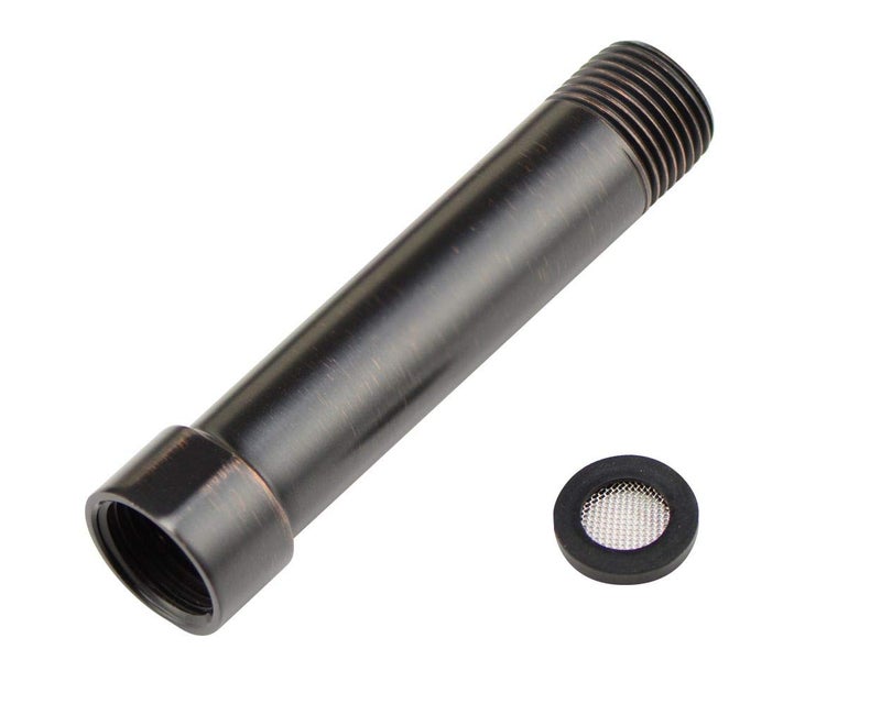 Purelux Shower Arm Extension, Shower Head Extender 4 Inches, Oil Rubbed Bronze Finish Made of Stainless Steel - Image 3