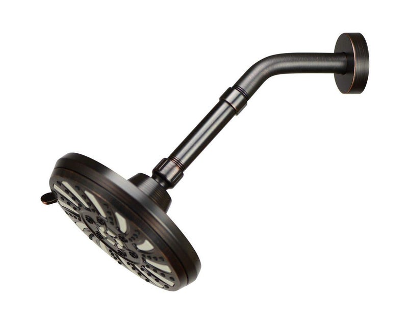Purelux Shower Arm Extension, Shower Head Extender 4 Inches, Oil Rubbed Bronze Finish Made of Stainless Steel - Image 4