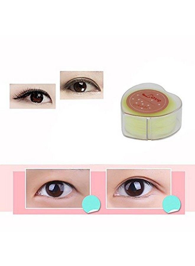 Dedila Pro 600Pcs By A Box Makeup Breathable Eyelid Tape Big Eye Decoration Invisible Double Fold Eyelid Shadow Sticker Double Eyelid Tape Tool(With Fork Rods) (Wide) - Image 4