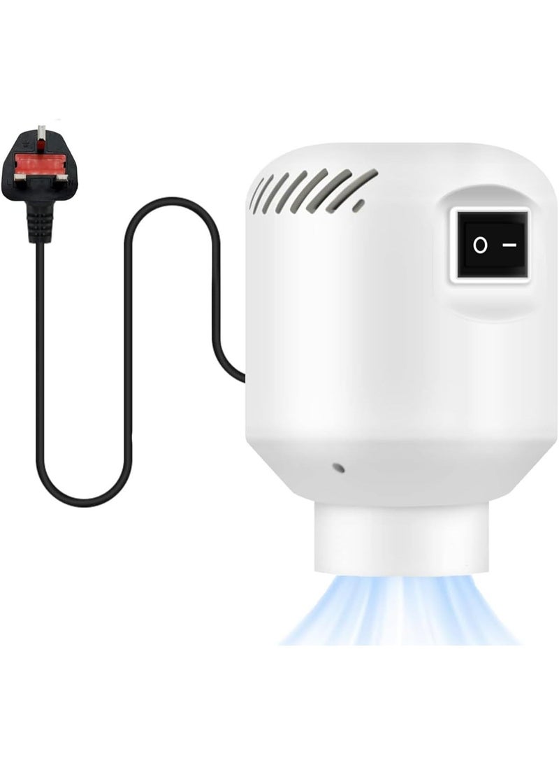 ريون أكياس ضغط كهربائية مفرغة من الهواء للأغطية | أكياس تخزين قابلة لإعادة الاستخدام وموفرة للمساحة مع مضخة كهربائية | توفر 90% من المساحة للأغطية والبطانيات والوسائد والملابس - Image 4