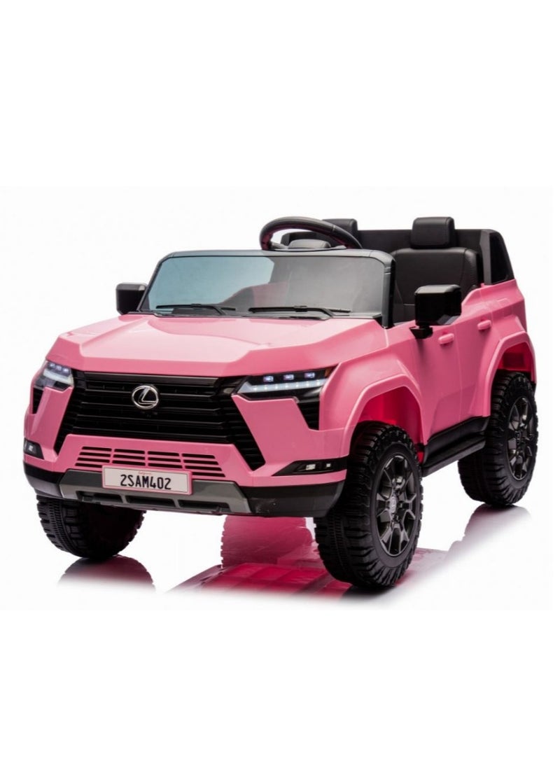 Lexus GX550 Electric Ride On Car - Pink
