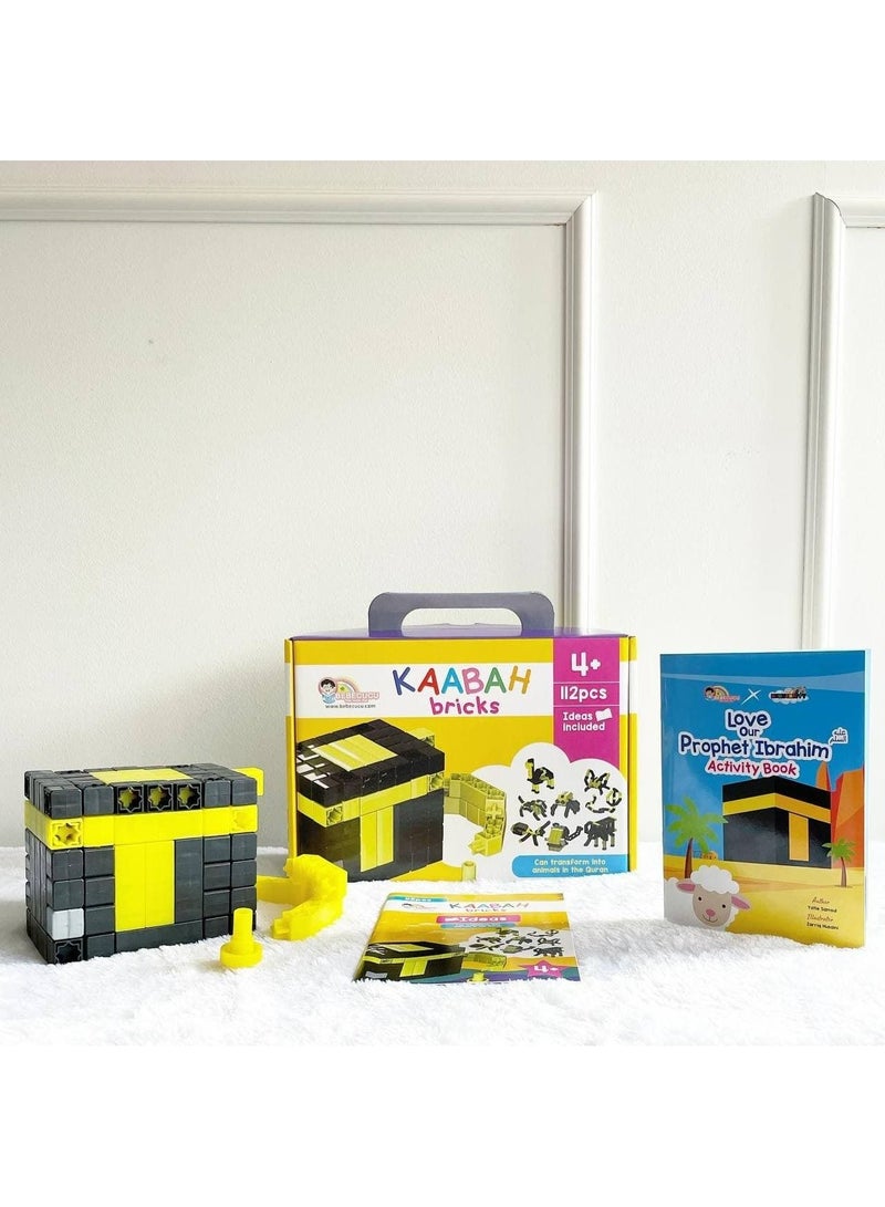 Kaabah Bricks Building Set | Interactive Educational Toy for Kids Toddlers Children | Creative Fun Learning Blocks | Safe Plastic Construction | Perfect Gift for Early Development and Imaginative Play - Image 2