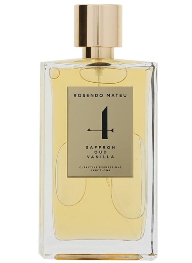 Rosendo Mateu No.4 Saffron Oud Vanilla EDP 100ml 