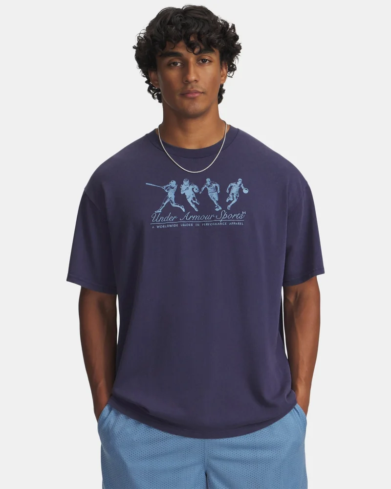 Men's Athletes Heavyweight T-Shirt