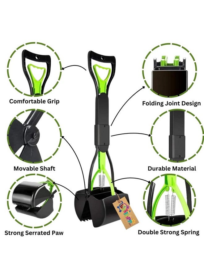 Western Era 'S Portable Pet Waste Solution: Simplify Cleanup For Pet Owners, Convenient And Compact Design, Effortless Waste Removal, Built To Last And Maintain Hygiene, One-Handed Operation (Large) - Image 4