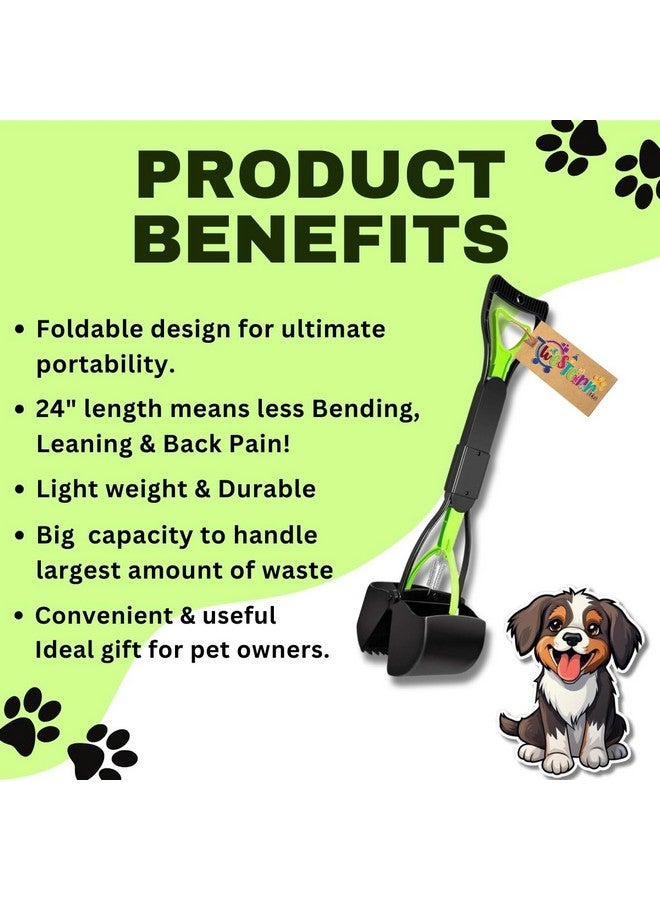 Western Era 'S Portable Pet Waste Solution: Simplify Cleanup For Pet Owners, Convenient And Compact Design, Effortless Waste Removal, Built To Last And Maintain Hygiene, One-Handed Operation (Large) - Image 2