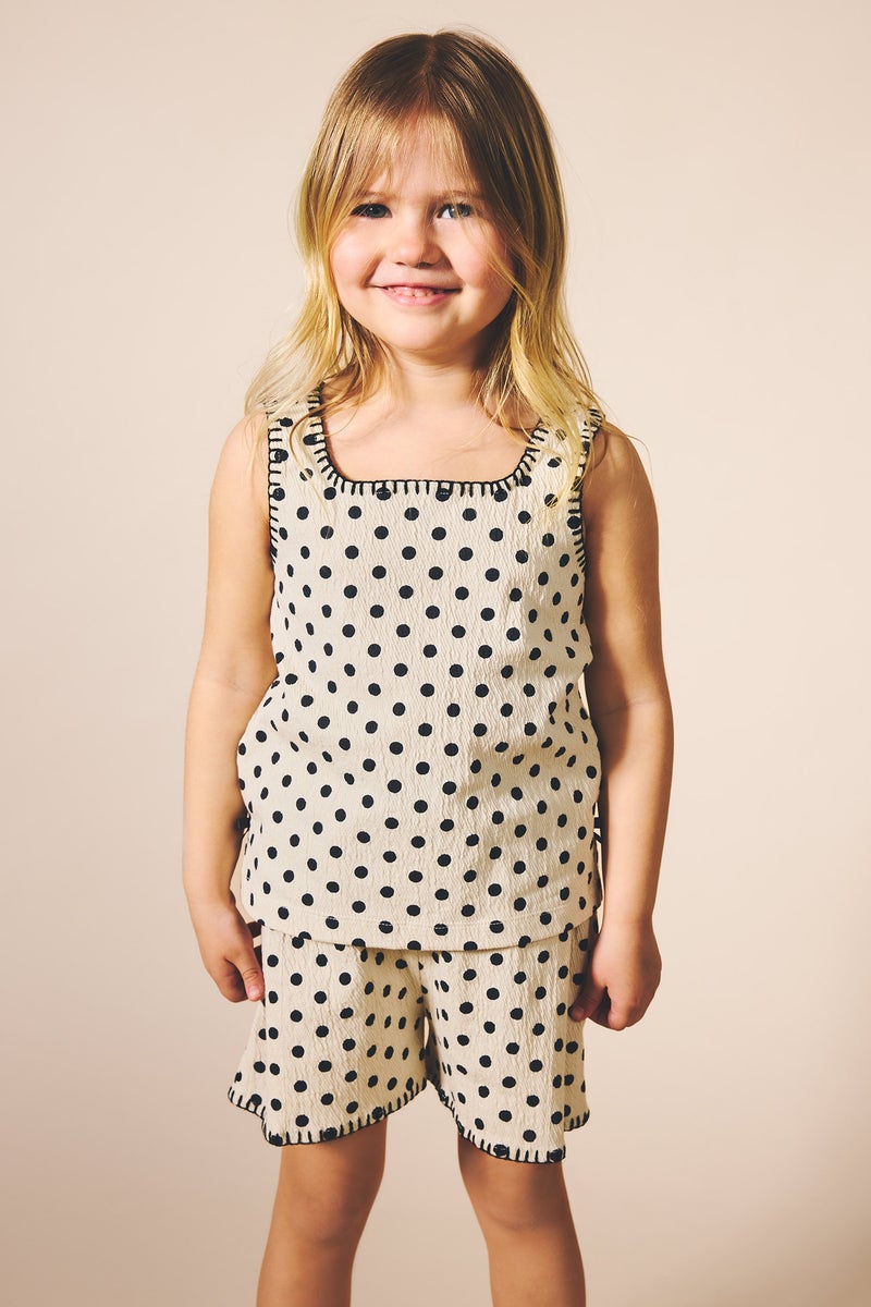 DeFacto Beige BabyGirl Baby Girl 2 piece Regular Fit Square Collar Set Casual - Image 4