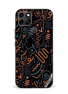 Protective Case Cover For Infinix Smart 6 Pop Art Design Multicolour